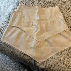 PrettyLittleThing White Mini-Skirt